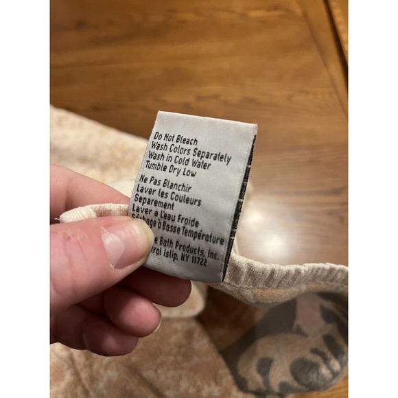 Vintage Creative Bath Tribal Giraffe Design Bath Towel Embroidered EUC - Picture 16 of 16